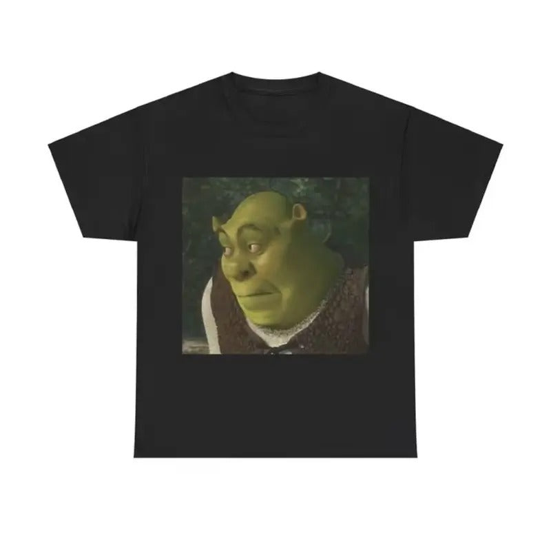 Shrek Meme T Shirt (All Size), Gift Unisex T-Shirt, Bella Canvas Crewneck Graphic Unisex T-Shirt Casual Fabric