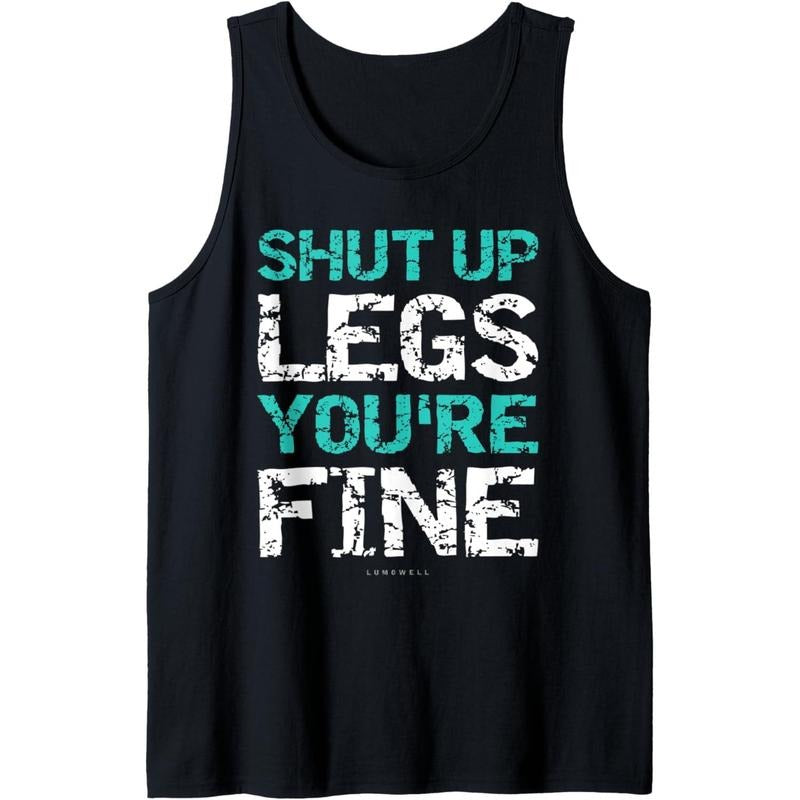 Shut Up Legs You're Fine Tank Top - Funny Workout TankTops Tank Top made in USAstyle{n002}2