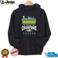 Siena Saints Men’s Basketball 2026 MAAC Champions Skyline Black T Shirt