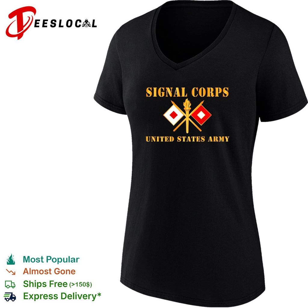 Signal Corps United States Army emblem shirt