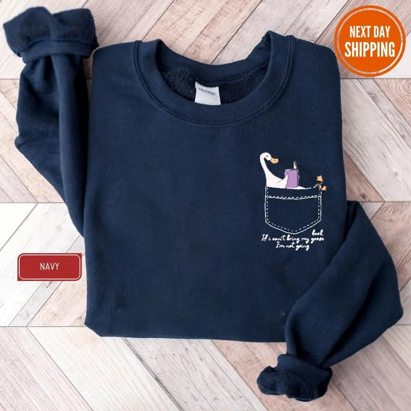 Silly Goose Sweatshirt, Unisex Silly Goose Shirt, Gag Gift, College Sweater, Funny Shirt, Funny Goose Hoodie, Funny Gift,...