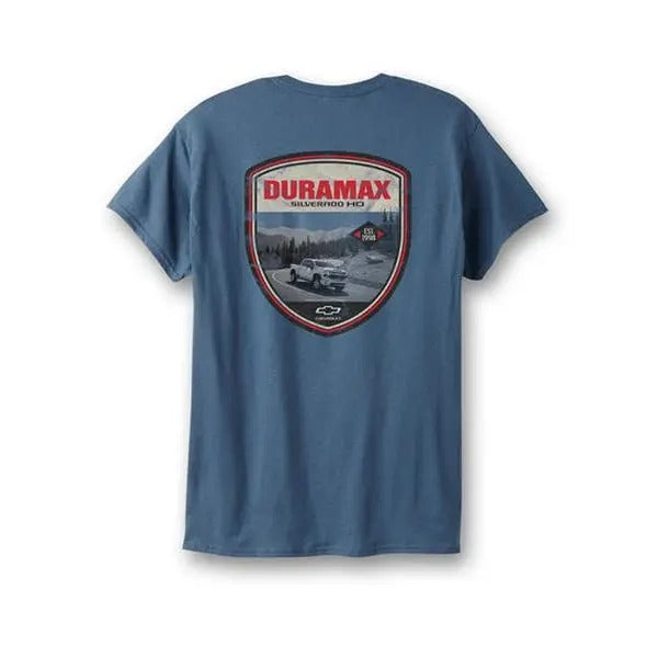 Silverado HD Duramax Badge T-Shirt Cotton Casual Graphic Crewneck Shortsleeve Vintage Truck Fan Tee Hoodie, Sweatshirt