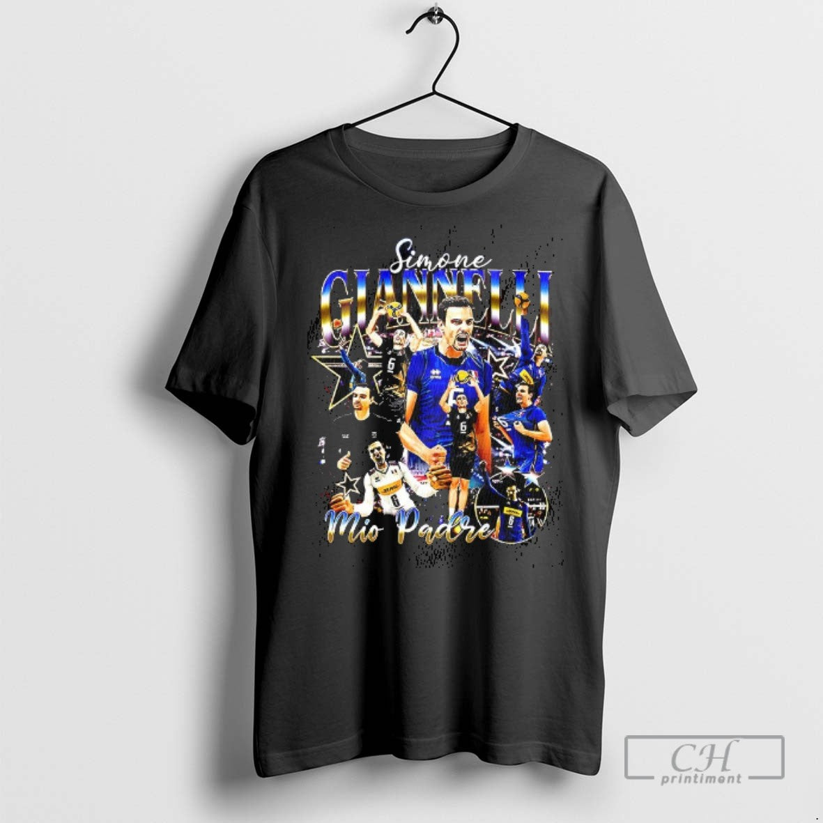 Simone Giannelli Sir Safety Perugia Mio Padre T Shirts