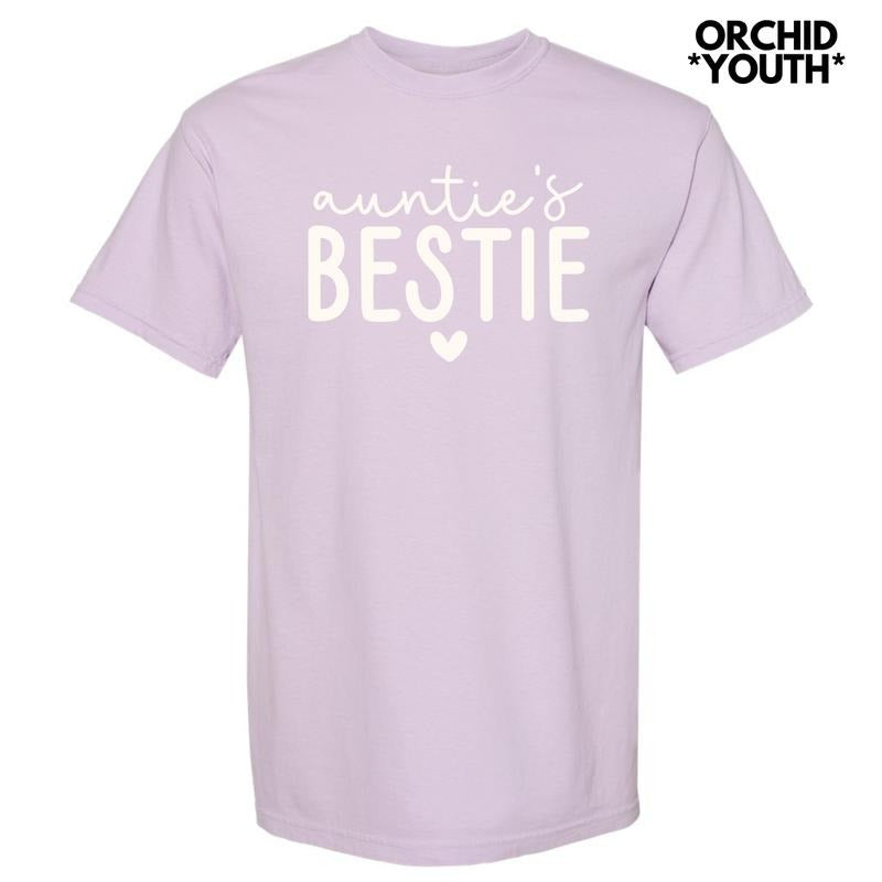 *** Simple Auntie's Bestie Comfort Colors T-Shirt (Youth) 'NLB'