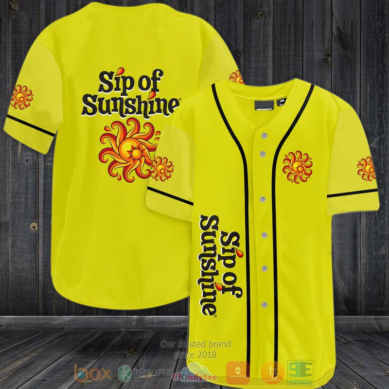 Sip of Sunshine Lawson's Finest Liquids yellow Baseball shirt