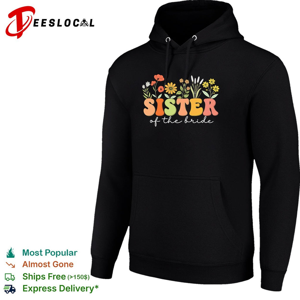 Sister of the bride floral shirt