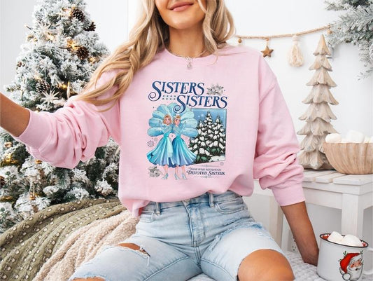 Sisters Christmas Sweatshirt, Christmas Movie Sisters Shirt, Haynes Sisters White Christmas Tee, There Were Never Such Devoted Sisters Tee