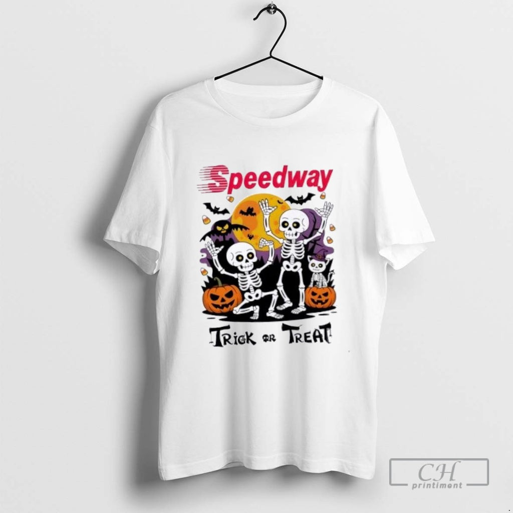 Skeleton X Speedway Trick Or Treat Halloween
