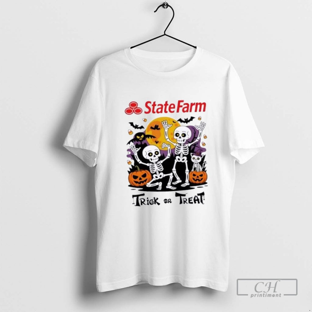 Skeleton X State Farm Trick Or Treat Halloween