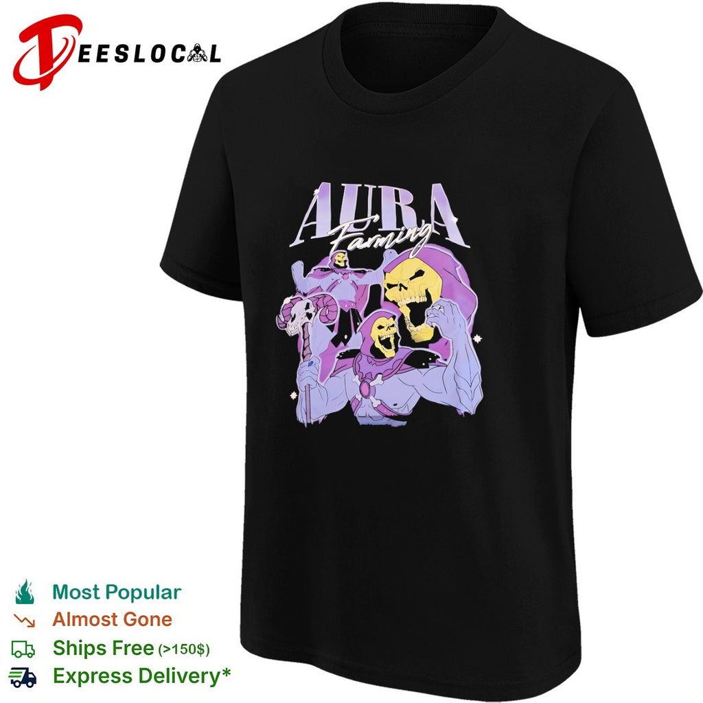 Skeletor Aura Farming Masters of the Universe shirt