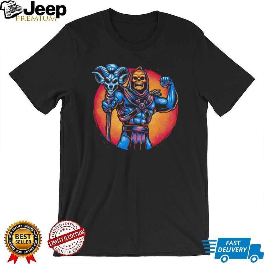 Skeletor Masters of the Universe Muscles Retro Villian T Shirt