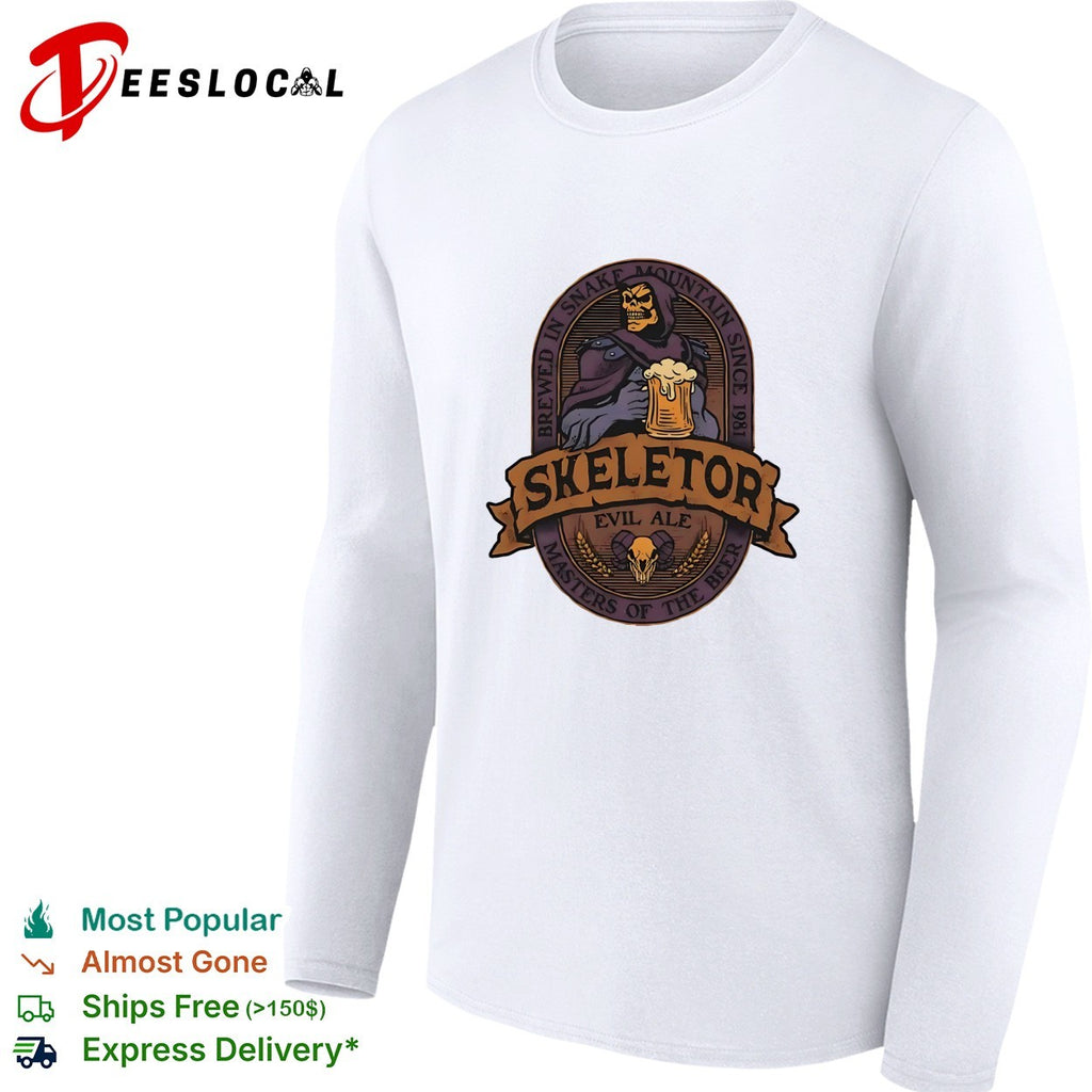 Skeletor evil ale brewed in Snake Mountain shirt