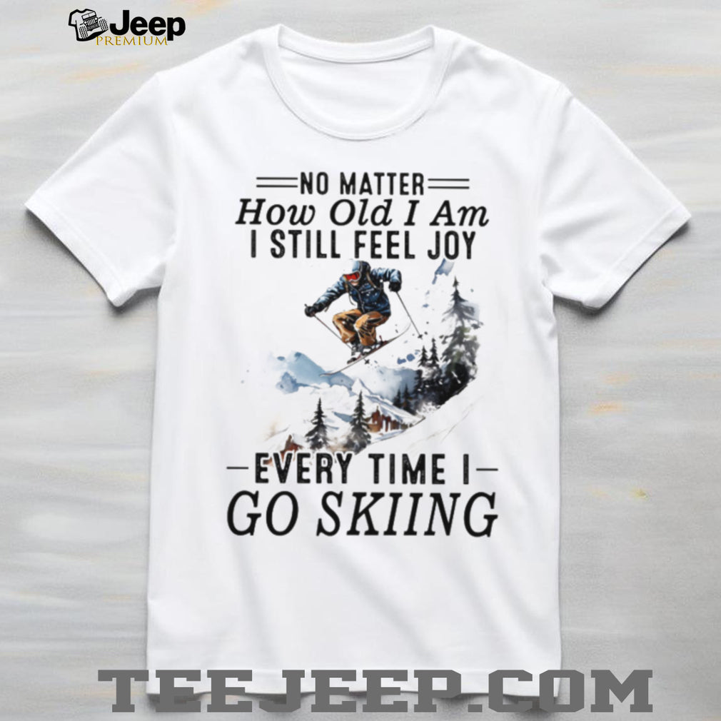 Skiing Athlete Winter Sports Mountain Life T Shirt