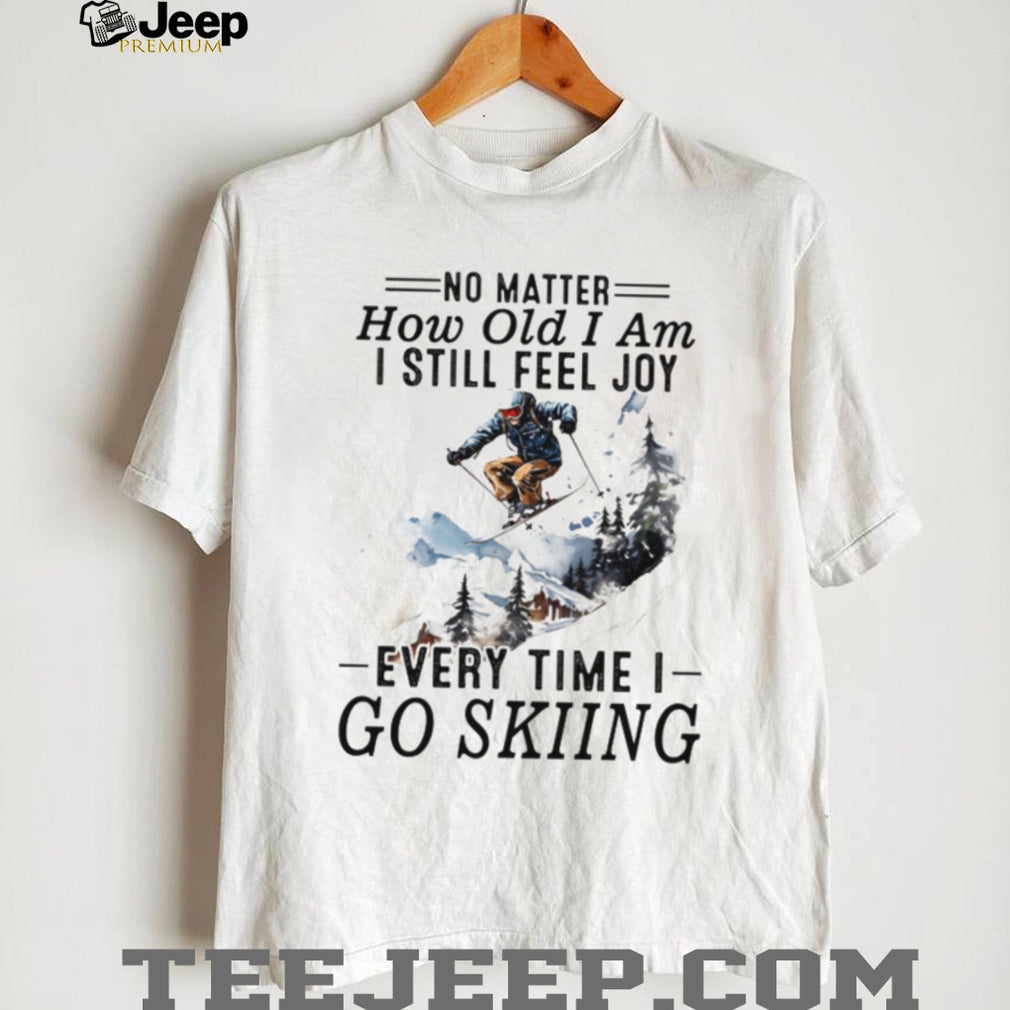 Skiing Athlete Winter Sports Mountain Life T Shirt