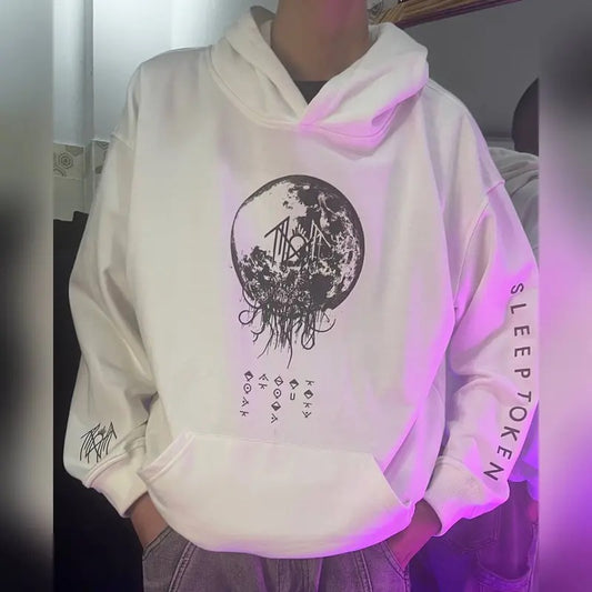 Sleep Token -  Take Me Back To Eden Print Vintage Sweatshirt - Hoodie, Gift For Fan Type 1 Sleeves With Designs SLT20249