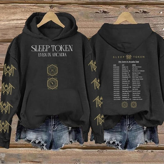 Sleep Token - EVEN IN ARCADIA Print Vintage Sweatshirt - Hoodie, Gift For Fan Sleeves With Designs UPV