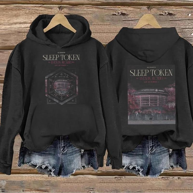 Sleep Token - EVEN IN ARCADIA SAT OCTOBER Print Vintage Sweatshirt - Hoodie, Gift For Fan T9P
