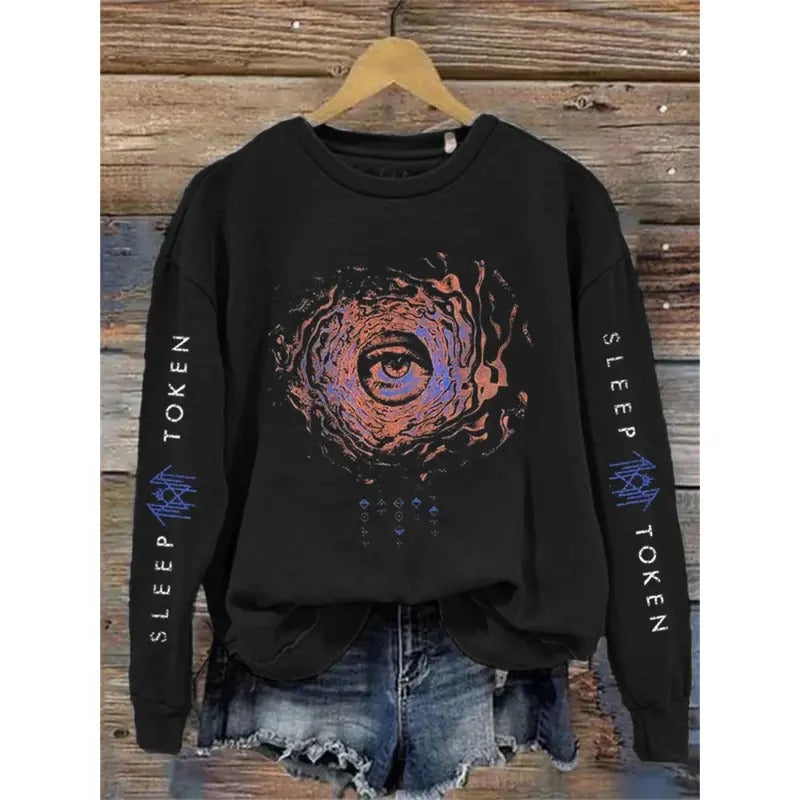 Sleep Token - Place Will Become Your Tomb Print Vintage Sweatshirt - Hoodie, Gift For Fan Sleeves With Designs