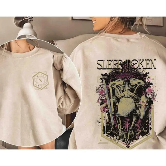 Sleep Token 2 Sides THE EVEN IN ARCADIA TOUR T-Shirt, Comfort Colors T-Shirt, Sweatshirt, Hoodie Gift For Fan Type 10 J4RILG
