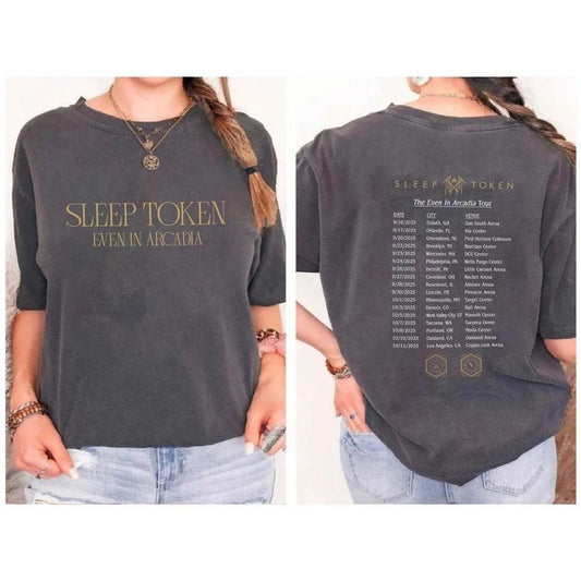 Sleep Token 2 Sides THE EVEN IN ARCADIA TOUR T-Shirt, Comfort Colors T-Shirt, Sweatshirt, Hoodie Gift For Fan Type 4 1TX957