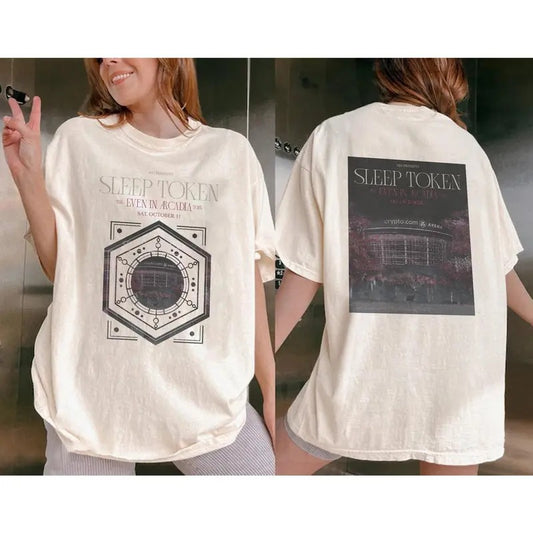 Sleep Token 2 Sides THE EVEN IN ARCADIA TOUR T-Shirt, Comfort Colors T-Shirt, Sweatshirt, Hoodie Gift For Fan Type 6 A3EUH7