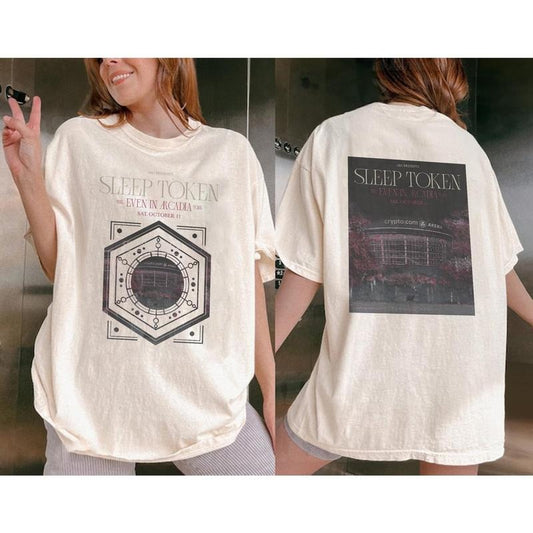 Sleep Token 2 Sides THE EVEN IN ARCADIA TOUR T-Shirt, Comfort Colors T-Shirt, Wash Shirt Gift For Fan Type 6 EAMYKH