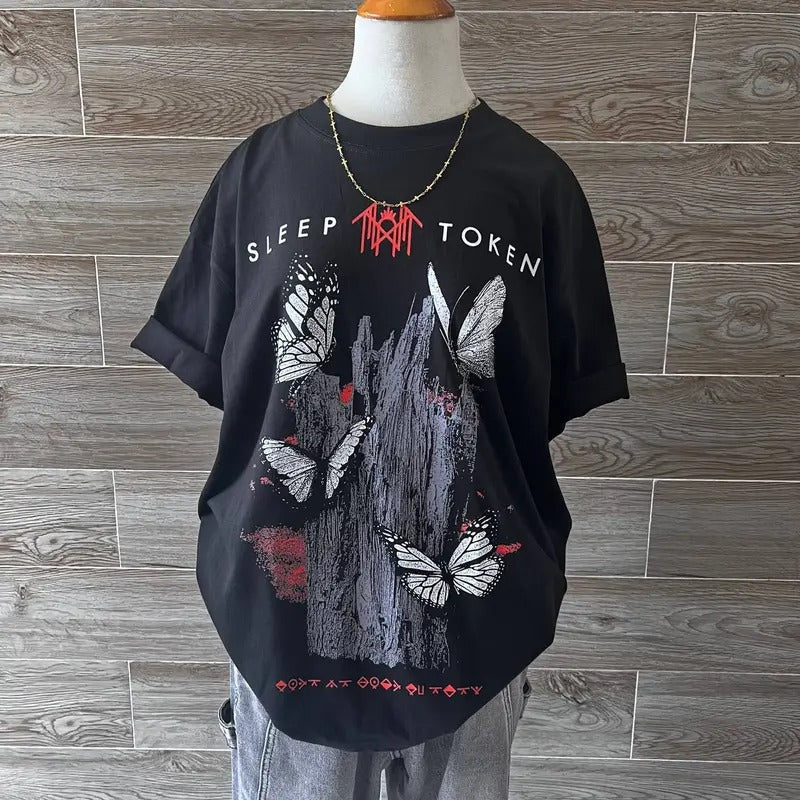 Sleep Token Butterflies Band Logo T-Shirt, Sweatshirt, Hoodie  #SLT20241