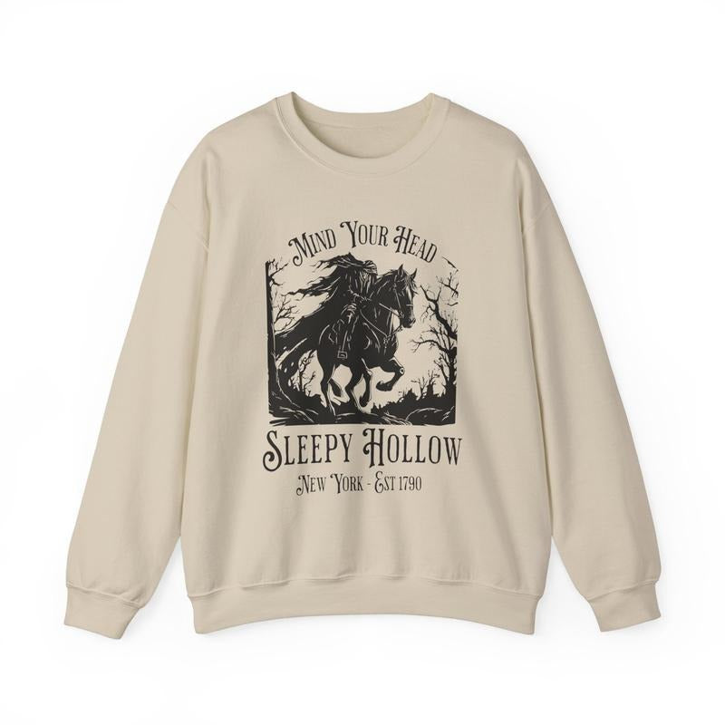 Sleepy Hollow Sweatshirt, Headless Horseman Hoodie, Dark Academia, Booktok Merch, Halloween Sweatshirt, Ichabod Crane, Spooky Shirt, Literature Sweater