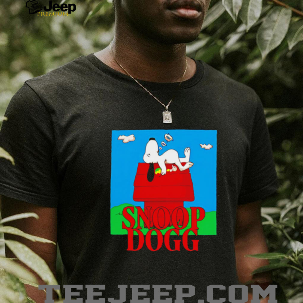 Snoop Dogg on rooftop graphic shirt
