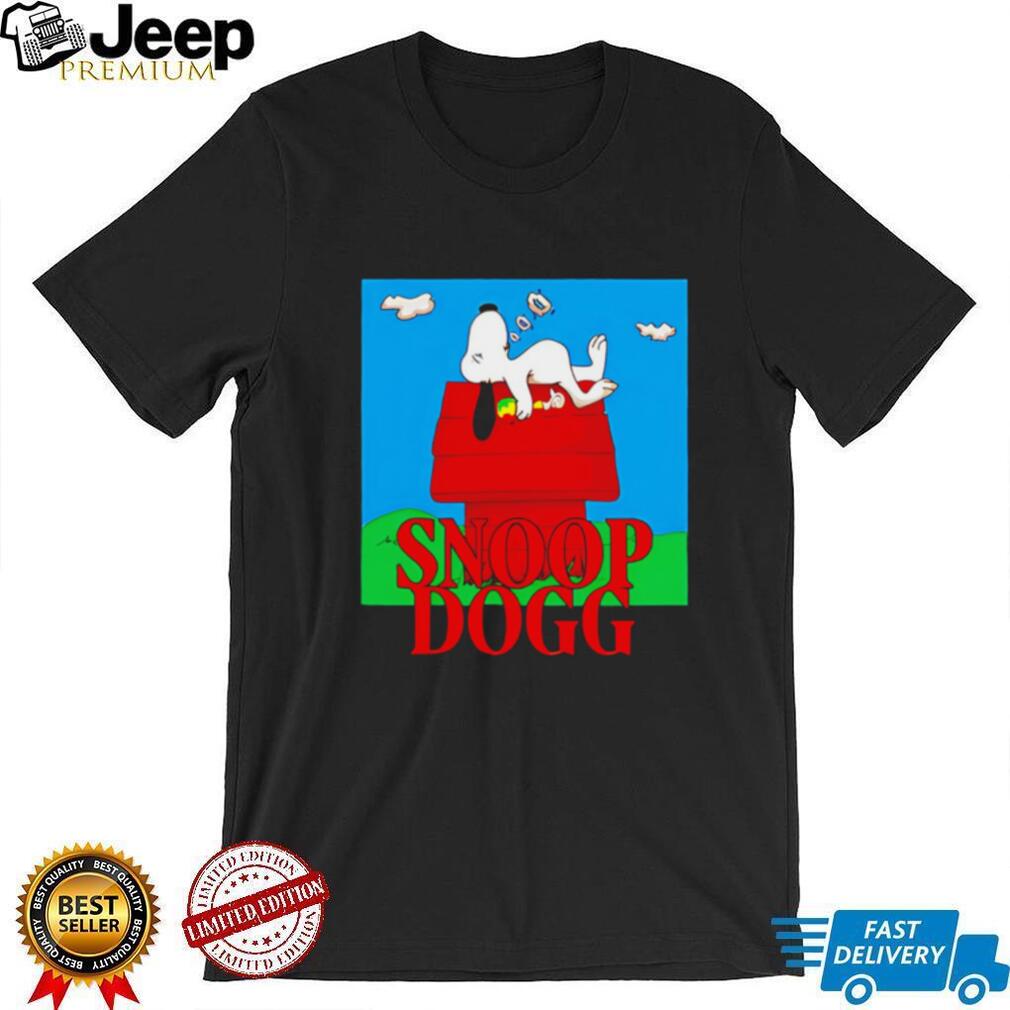 Snoop Dogg on rooftop graphic shirt