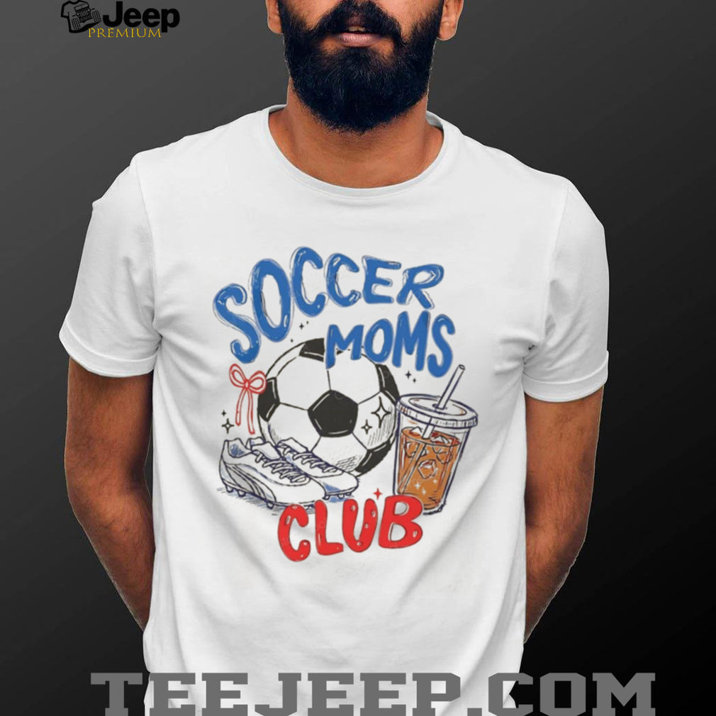 Soccer Moms Club Retro Graphic Heavyweight Comfort T Shirt