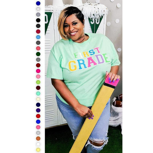 Soft Chenille Grade Level T-Shirt