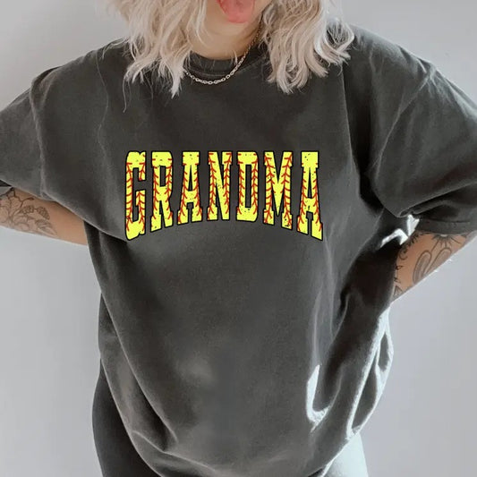 Softball Grandma Shirt ~ Unisex Apparel Relaxed Fit Printed In The USA Clothing Womenswear Casual Comfort Cotton Top Athletic Boho Chic