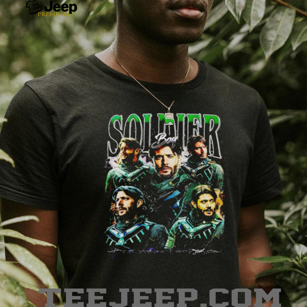 Soldier Boy The Boys Retro Bootleg Vintage 90s Style Hero T Shirt
