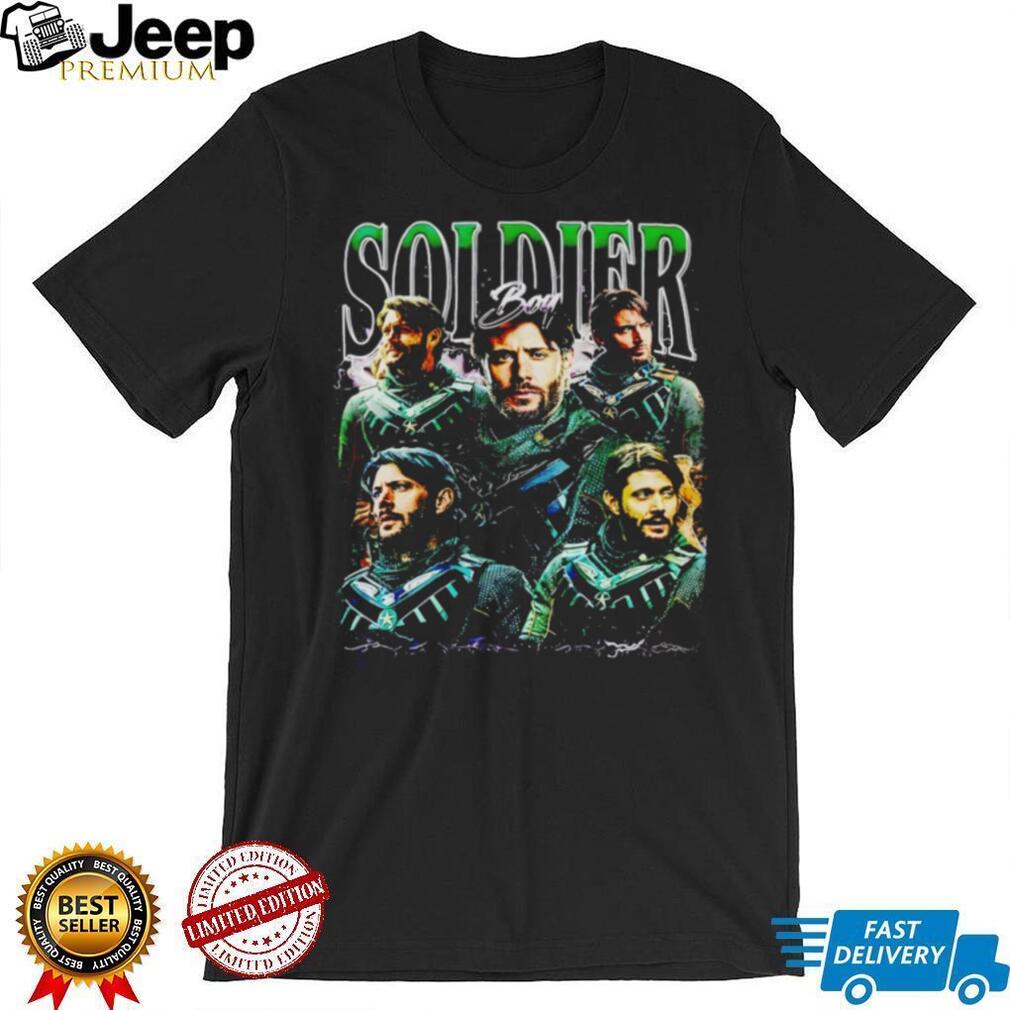 Soldier Boy The Boys Retro Bootleg Vintage 90s Style Hero T Shirt
