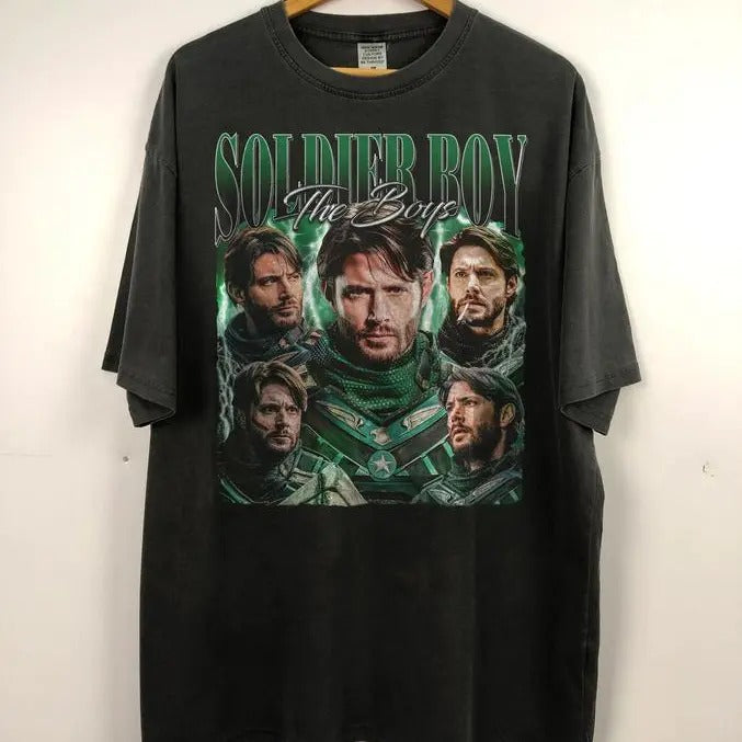 Soldier Boy Vintage Style T-Shirt, Soldier Boy Graphic Unisex Shirt, Actor Bootleg Retro 90's Tee Gift Menswear Streetwear
