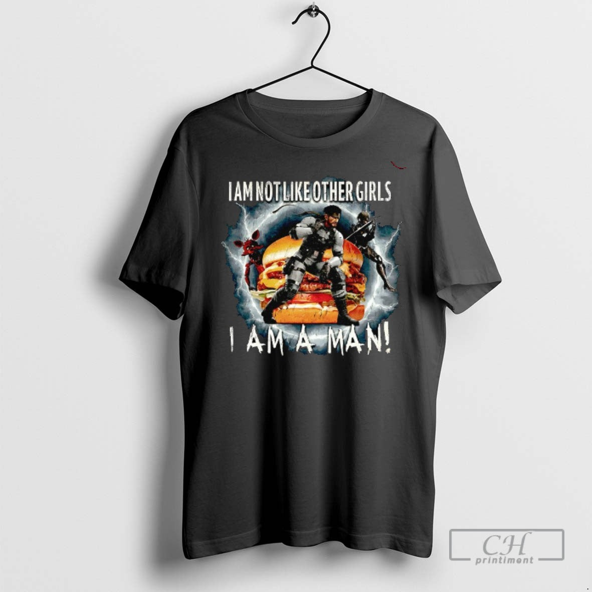 Solid Snake Metal Gear Solid I Am Not Like Other Girls I Am A Man