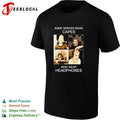 Some Heroes Wear Capes Mine Wear Headphones gaming streamer shirt