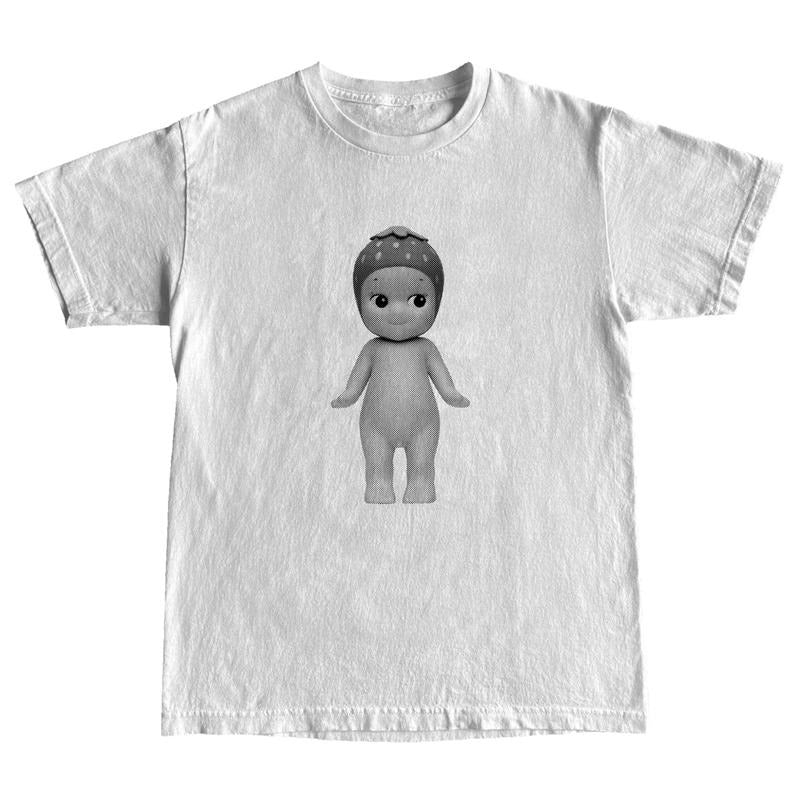 Sonny Angel Tshirt, Cotton Funny Graphic Tees for Sonny Angel Lovers, Meme Cringe Funny Dumb Shirts, 90s Graphic Shirt, Retro Funny Sonny Angel Tee, Y2k Halftone Gag, Sonny Angel Lovers Gift, Gift For Men, Gift For Women