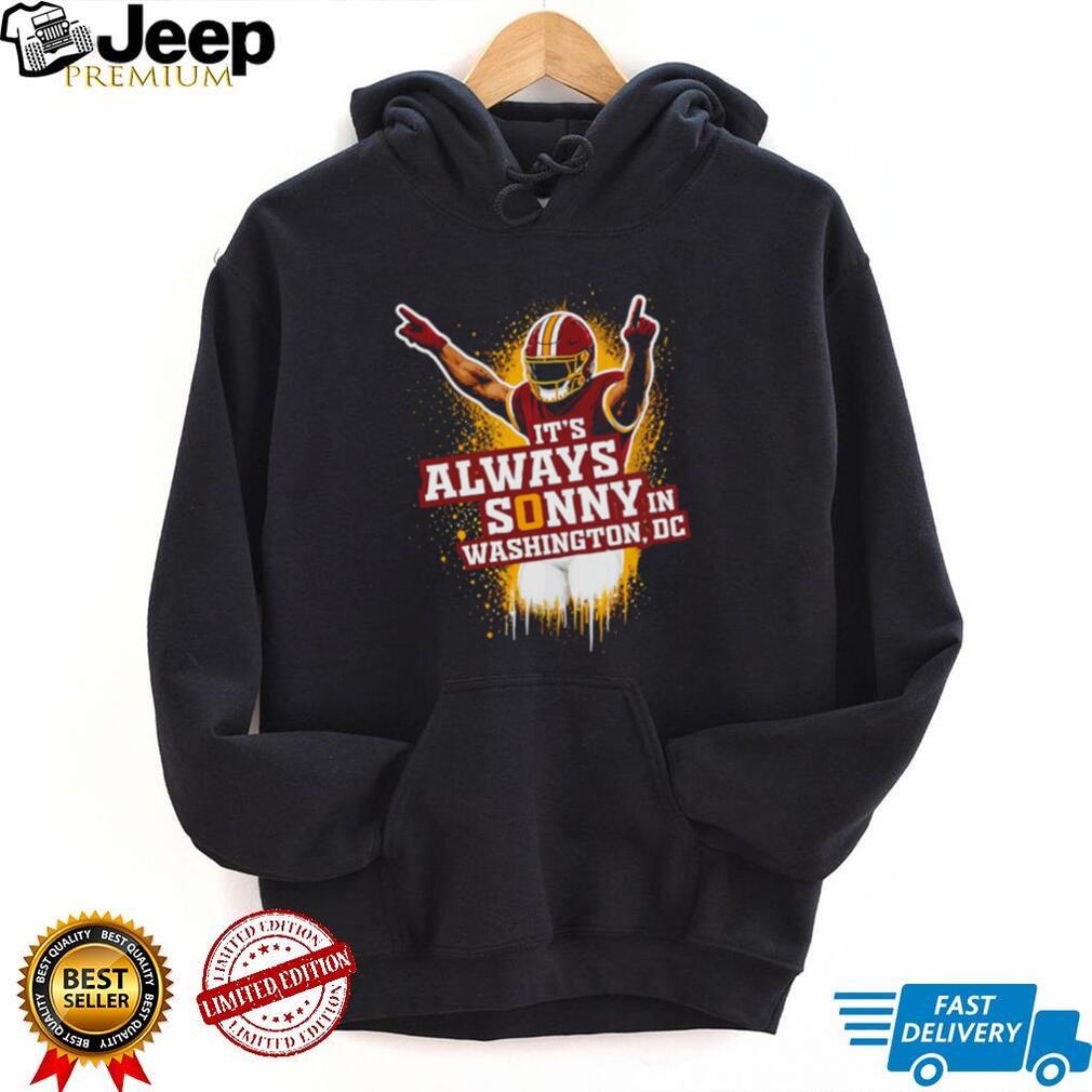 Sonny Jurgensen It’s Always Sonny In Washington DC Football Legends Retro Men T Shirt