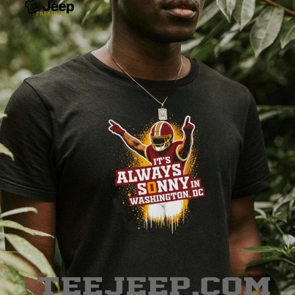 Sonny Jurgensen It’s Always Sonny In Washington DC Football Legends Retro Men T Shirt