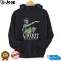 Sophie Cunningham Indiana Fever Liberty Has Spoken Don’t You Point at Me Statue of Liberty shirt