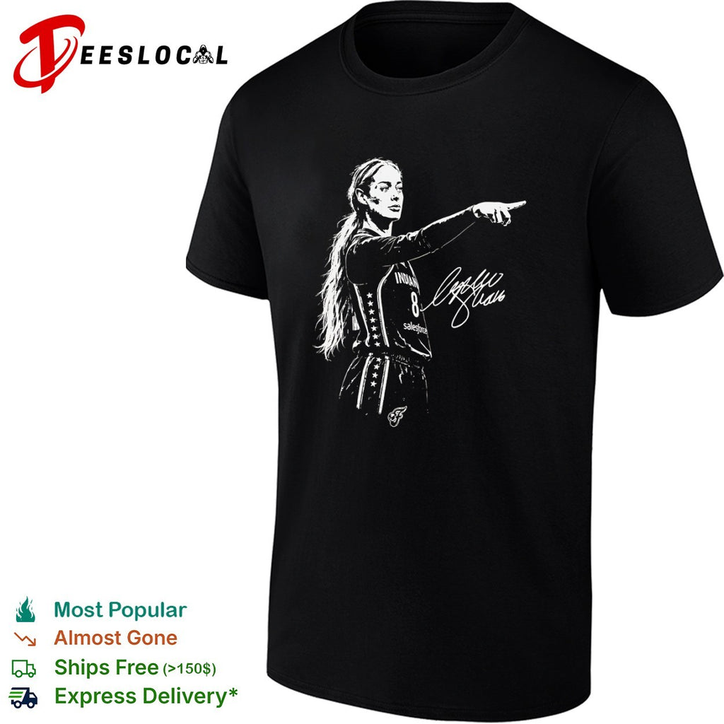 Sophie Cunningham Indiana Fever WNBA signature shirt