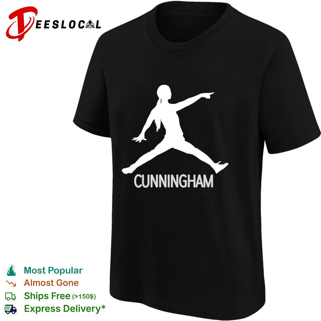 Sophie Cunningham basketball jump shirt