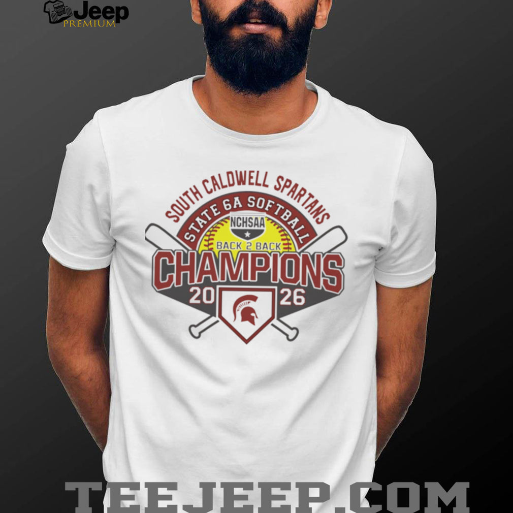 South Caldwell Spartans 2026 NCHSAA State 5A Softball Champions shirt