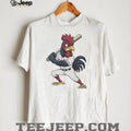 South Carolina Gamecocks Angry Rooster Baseball Player White T shirt