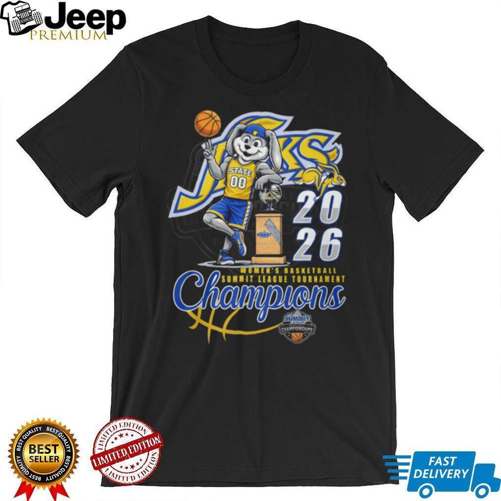 South Dakota State Jackrabbits Women’s Basketball Champions T Shirt