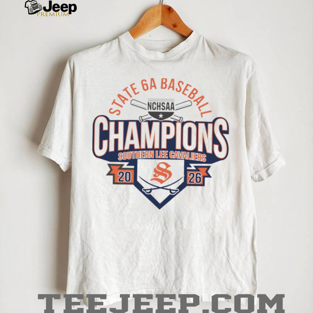 Southern Lee Cavaliers 2026NCHSAA State 6A Baseball Champions shirt