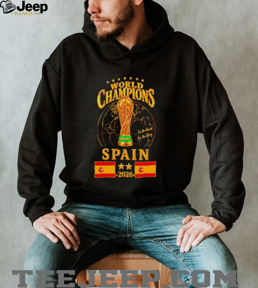 Spain 2026 World Champions World Cup Shirt