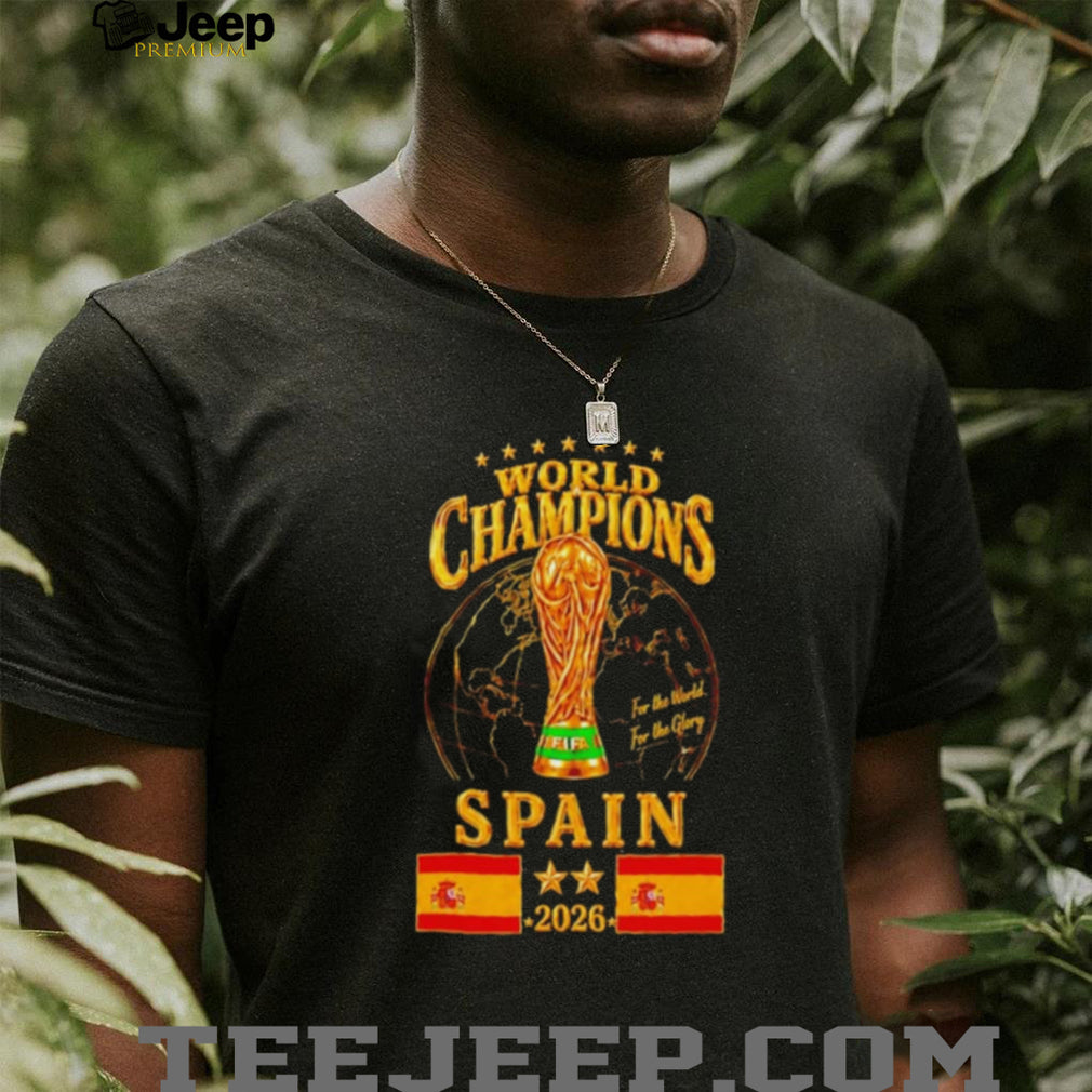 Spain 2026 World Champions World Cup Shirt